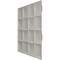 Ekena Millwork 19 5/8in. W x 19 5/8in. H Baile EnduraWall Decorative 3D Wall Panel Covers 2.67 Sq. Ft. WP20X20BADVG - alternate 3
